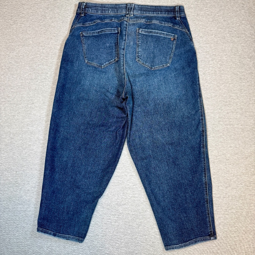 Wit & Wisdom Barrel Leg Jean Size 16W Great Condition! Back to School - Picture 4 of 15